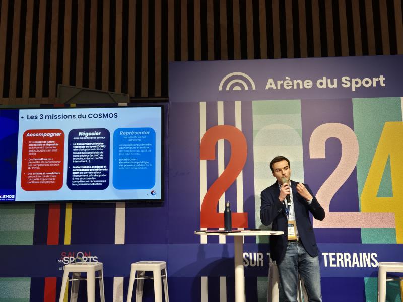 Intervention aux côtés de l'ANDIISS - Salon des Sports et Parasports 2024