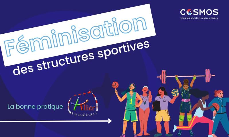 Bonne pratique féminisation : label Equipollence du Comité de Handball de l'Allier