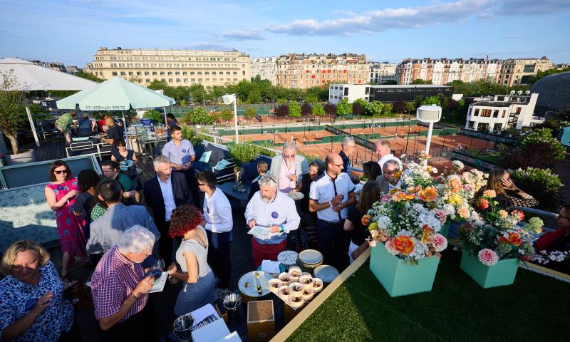 Soirée du réseau territorial de juin 2025, à la piscine Molitor