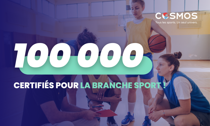 Branche Sport : 100 000 certifiés