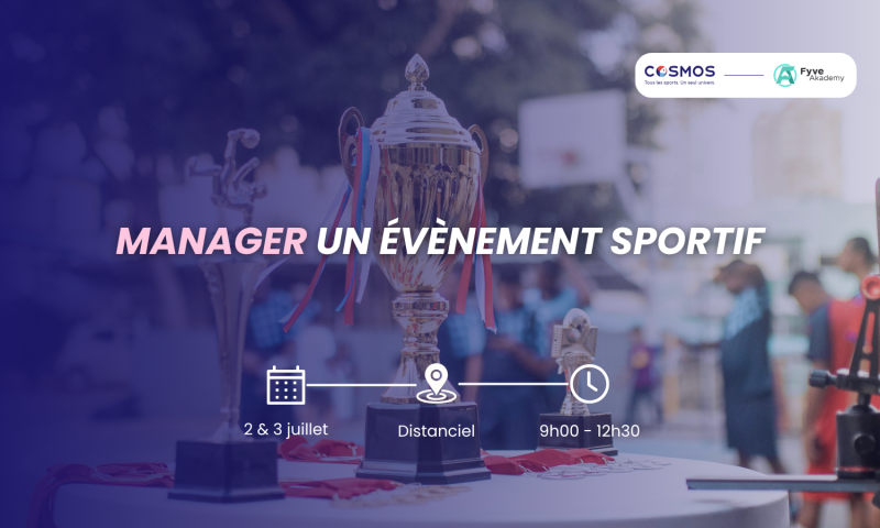 Visuel formation "manager un évènement sportif"