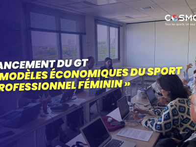 Lancement du GT « modèles économiques du sport professionnel féminin »