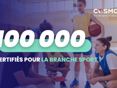 Branche Sport : 100 000 certifiés